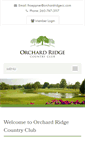 Mobile Screenshot of orchardridgecc.com